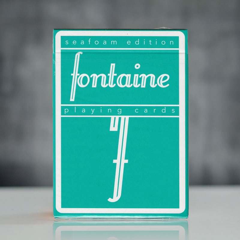 Fontaine: Seafoam Playing Cards