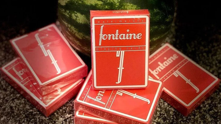 Fontaine: Watermelon Playing Cards