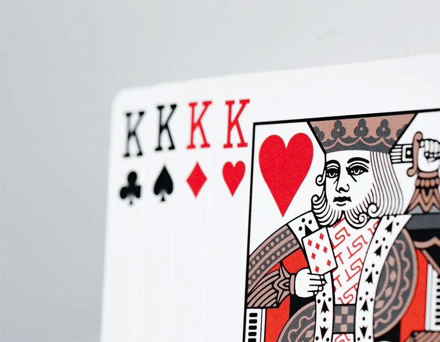 1st V4 Playing Cards (Black) by Chris Ramsay