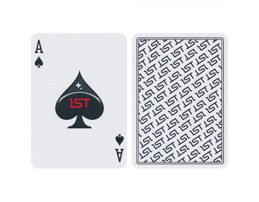 1st V4 Playing Cards (Black) by Chris Ramsay