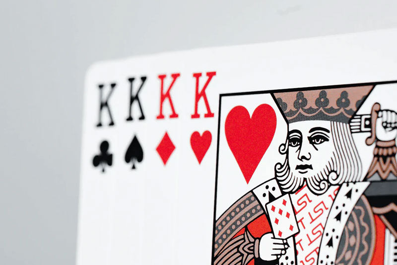 1st V4 Playing Cards (Red) by Chris Ramsay