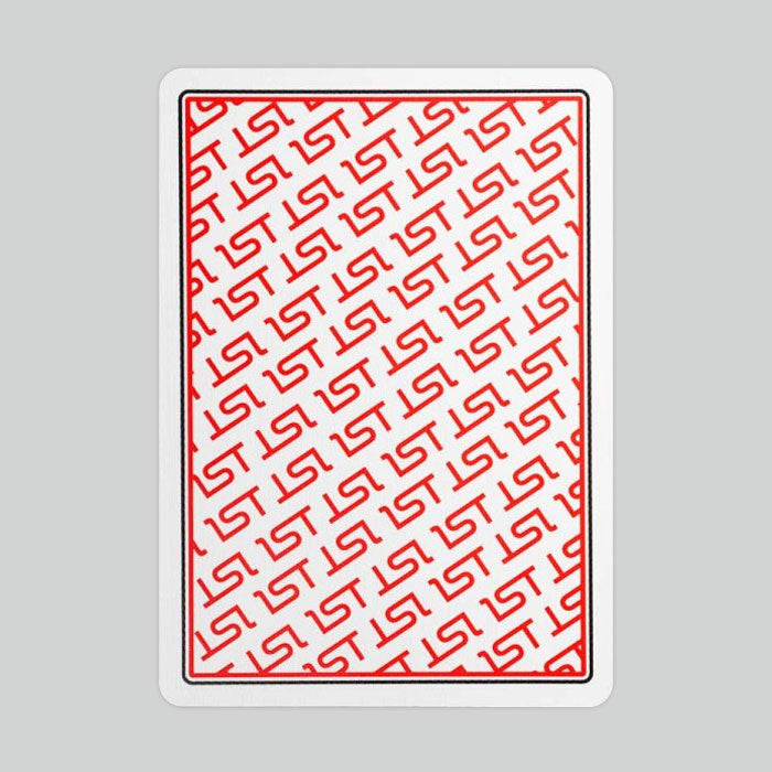 1st V4 Playing Cards (Red) by Chris Ramsay