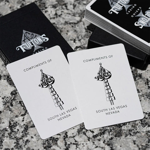 Ace Fulton's Casino (Black) Playing Cards by Dan & Dave Ace Fulton's Casino (Black) Playing Cards by Dan & Dave
