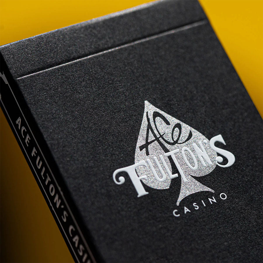 Ace Fulton's Casino (Black) Playing Cards by Dan & Dave