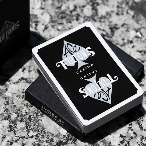 Ace Fulton's Casino (Black) Playing Cards by Dan & Dave Ace Fulton's Casino (Black) Playing Cards by Dan & Dave