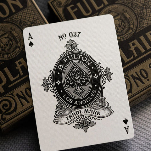Fulton Plaid (Whisky White) Playing Cards Fulton Plaid (Whisky White) Playing Cards