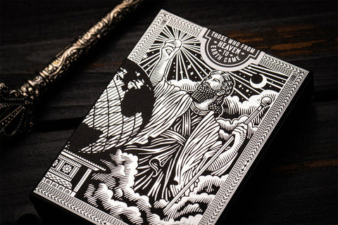 The Great Creator: Sky (Silver Foil) Edition Playing Cards The Great Creator: Sky (Silver Foil) Edition Playing Cards