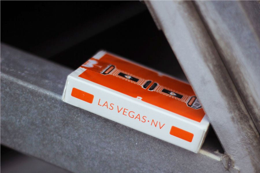 Gemini Casino Orange Playing Cards