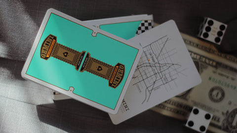 Gemini Casino Turquoise Playing Cards  by Gemini Gemini Casino Turquoise Playing Cards  by Gemini