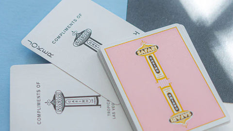 Safari Casino Pink Playing Cards by Gemini Safari Casino Pink Playing Cards by Gemini