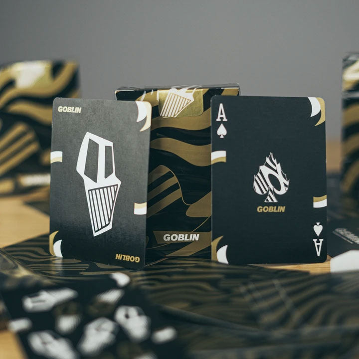 Gold Goblin Playing Cards by Gemini