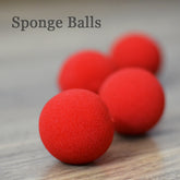2 inch Regular Sponge Ball (Red) from Magic by Gosh