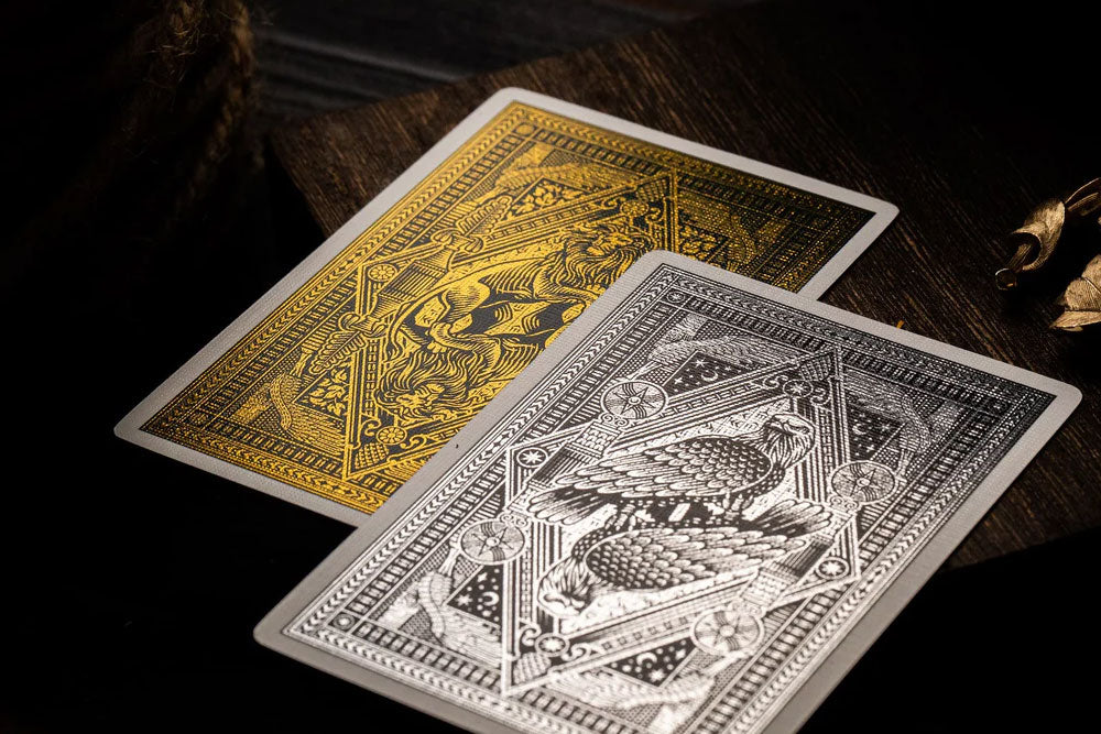 The Great Creator: Sky (Silver Foil) Edition Playing Cards