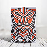 Hello Tiki (White) Playing Cards