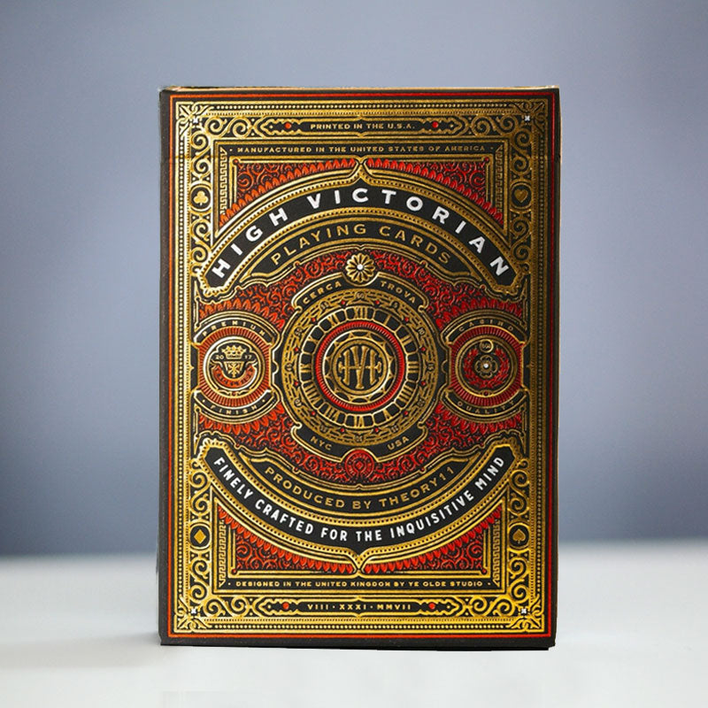 High Victorian (Red) Playing Cards