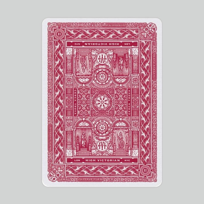 High Victorian (Red) Playing Cards