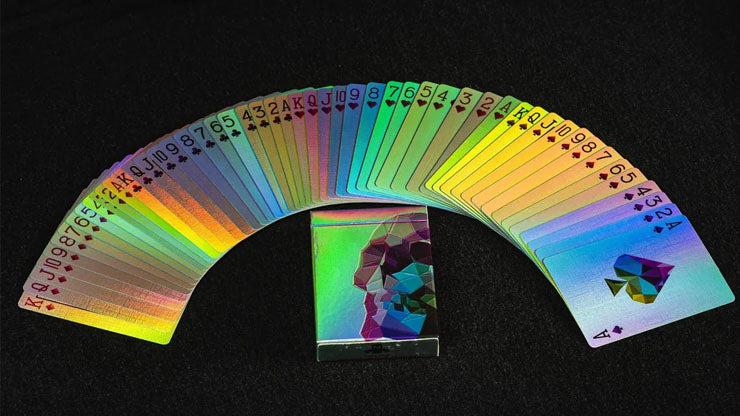 Memento Mori Holographic Playing Cards