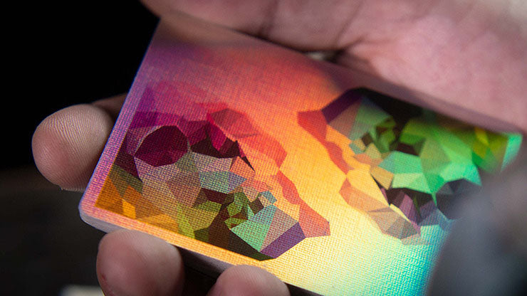 Memento Mori Holographic Playing Cards