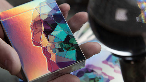 Memento Mori Holographic Playing Cards Memento Mori Holographic Playing Cards
