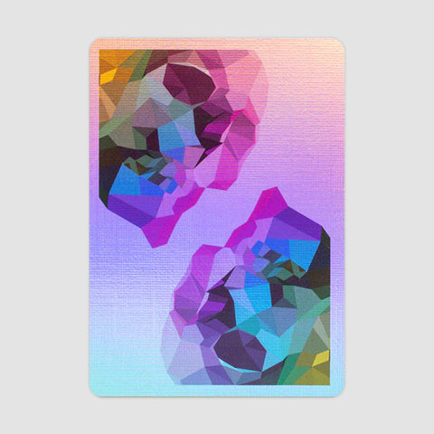 Memento Mori Holographic Playing Cards Memento Mori Holographic Playing Cards