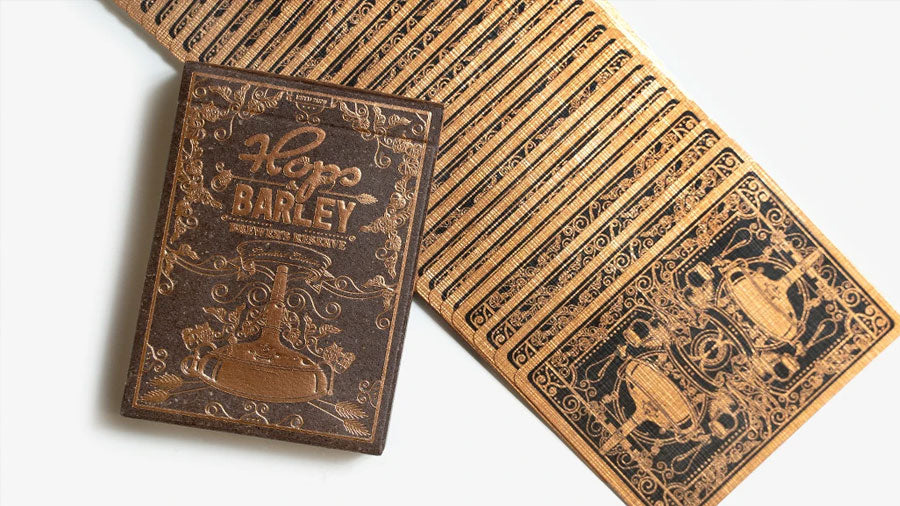 Hops & Barley (Copper) Playing Cards