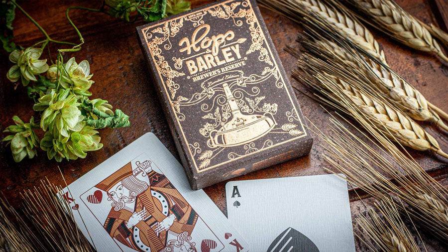 Hops & Barley (Copper) Playing Cards