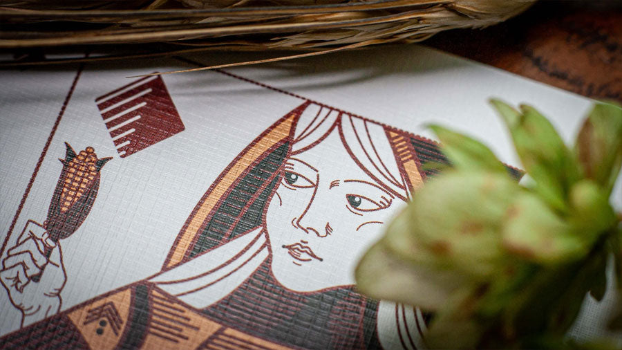 Hops & Barley (Copper) Playing Cards