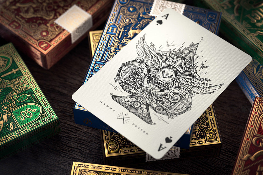 Harry Potter (Blue-Ravenclaw) Playing Cards