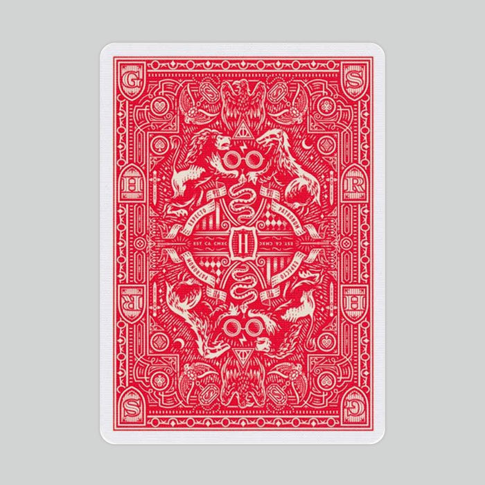 Harry Potter (Red-Gryffindor) Playing Cards