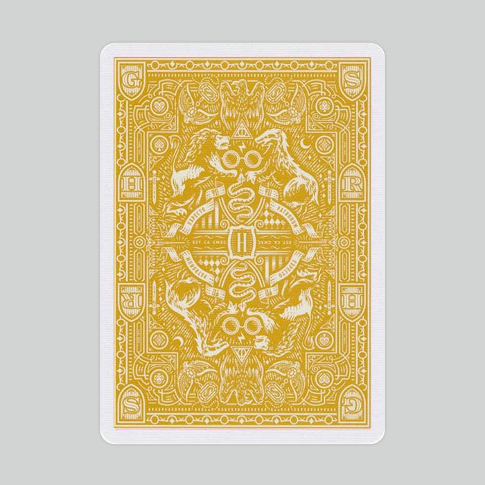 Harry Potter (Yellow-Hufflepuff) Playing Cards