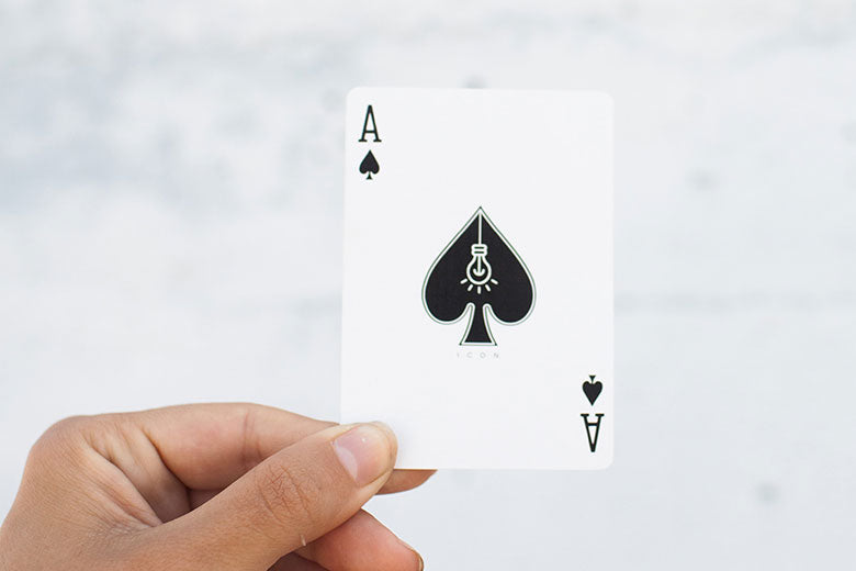 ICON BLK Playing Cards