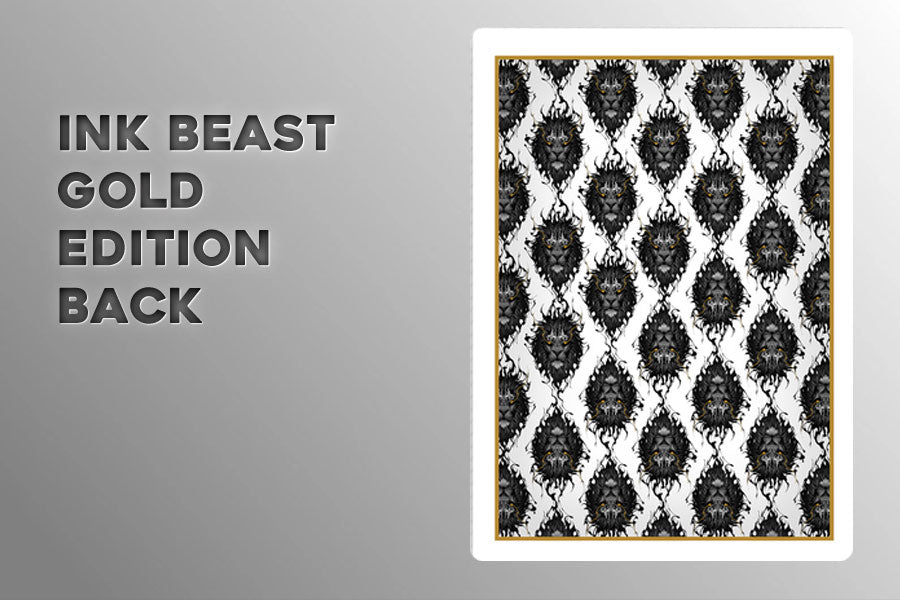 Ink Beast (Gold Edition) Playing Cards