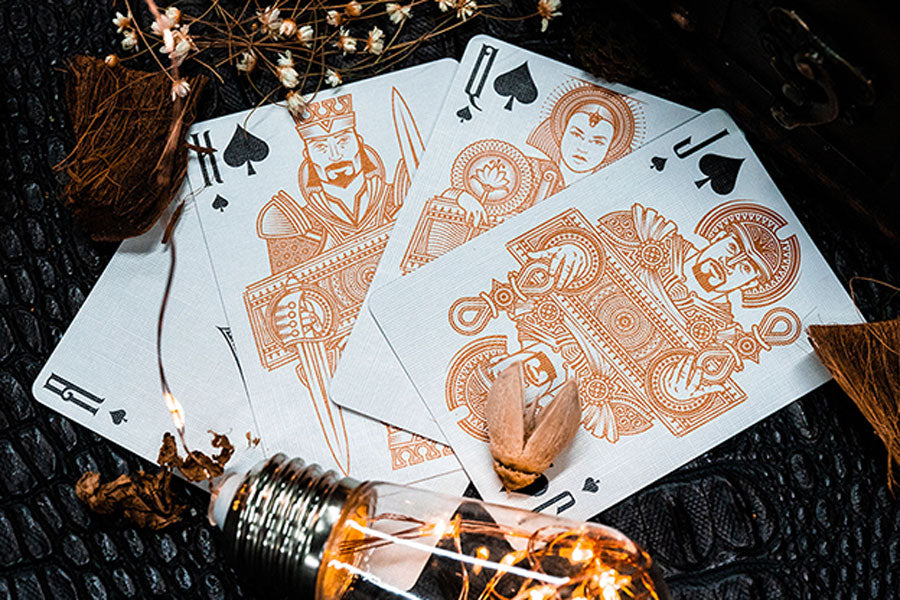 Invocation Copper Playing Cards