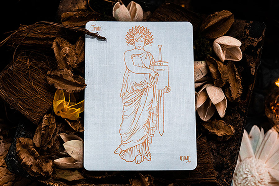 Invocation Copper Playing Cards