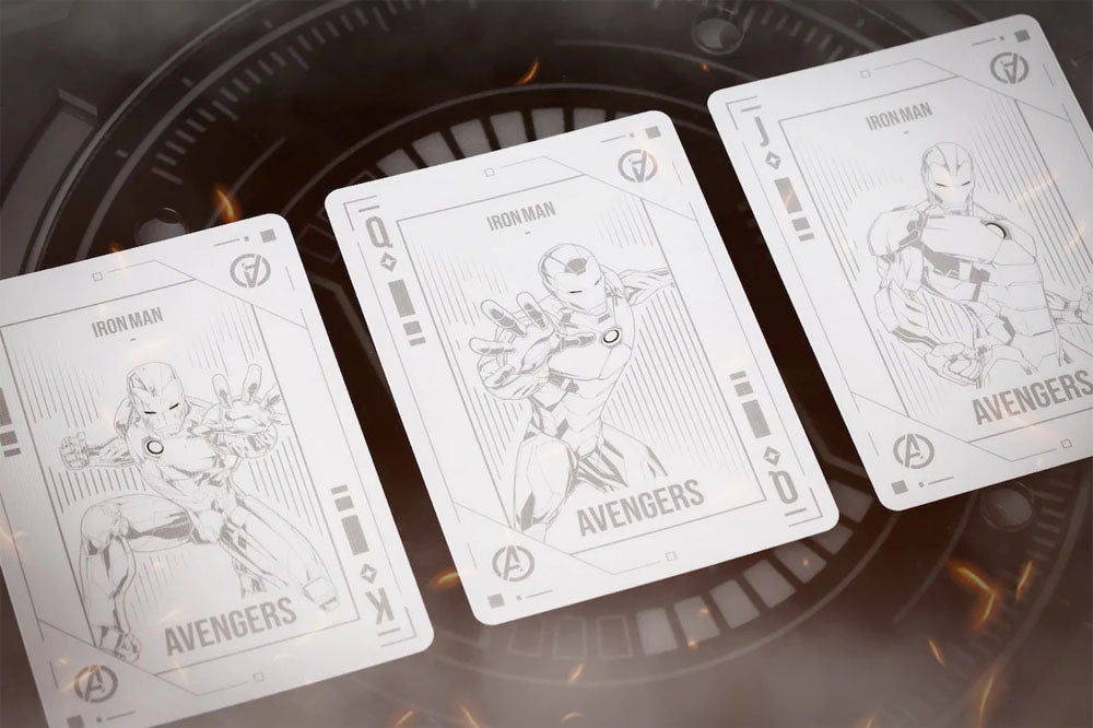 Iron Man MK1 Playing Cards by Card Mafia