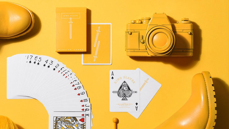 King Slayers (Mustard) Playing Cards