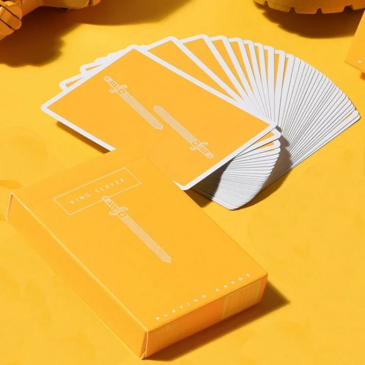 King Slayers (Mustard) Playing Cards