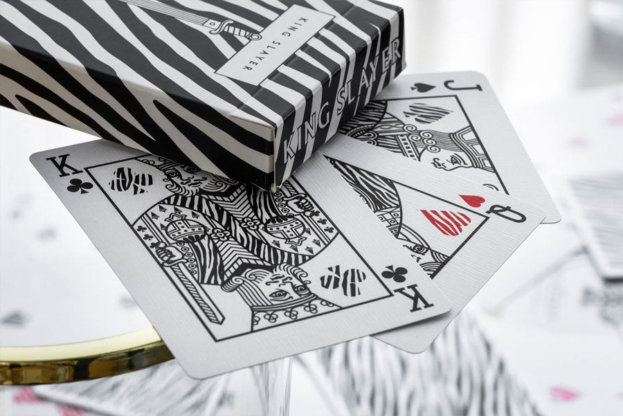 King Slayers (Zebra) Playing Cards