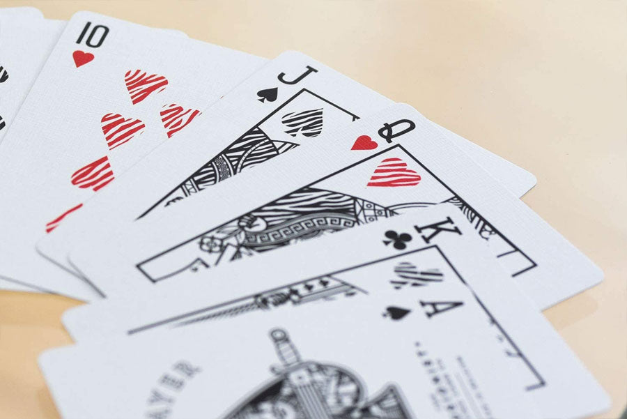 King Slayers (Zebra) Playing Cards