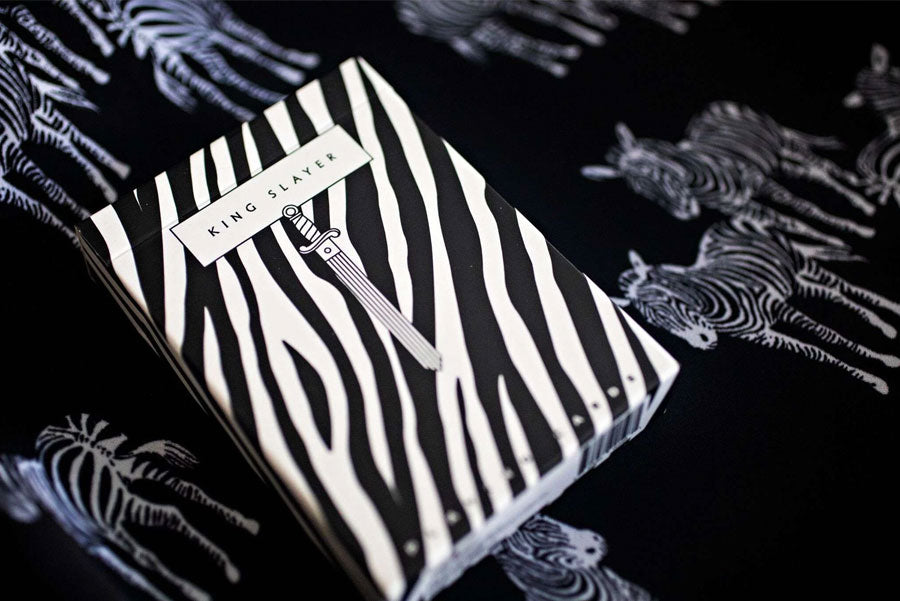 King Slayers (Zebra) Playing Cards