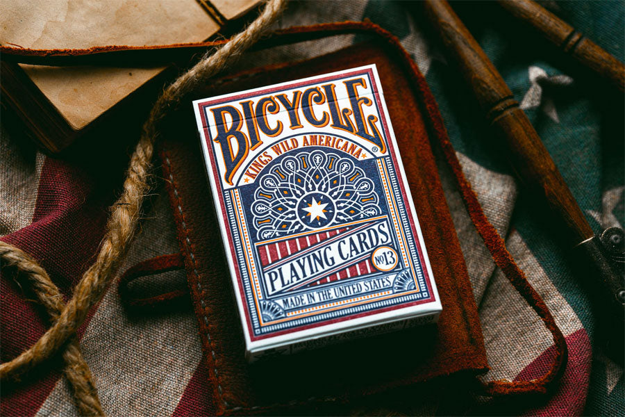 Kings Wild Bicycle Americana Playing Cards
