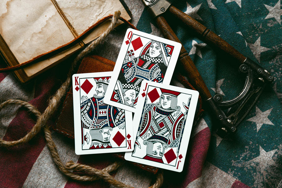 Kings Wild Bicycle Americana Playing Cards
