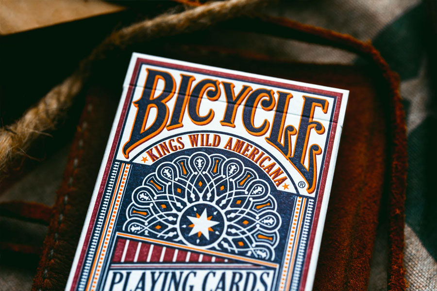 Kings Wild Bicycle Americana Playing Cards