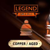 LEGEND Cups and Balls (Copper/Aged)