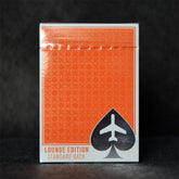 Lounge Edition in Hangar (Orange)  by Jetsetter Playing Cards