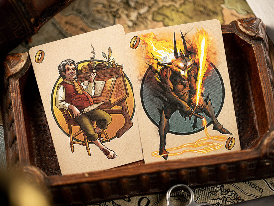 The Fellowship of the Ring Playing Cards by Kings Wild