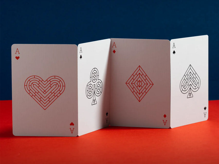 Lucky Draw Red Edition Playing Cards by Art of Play