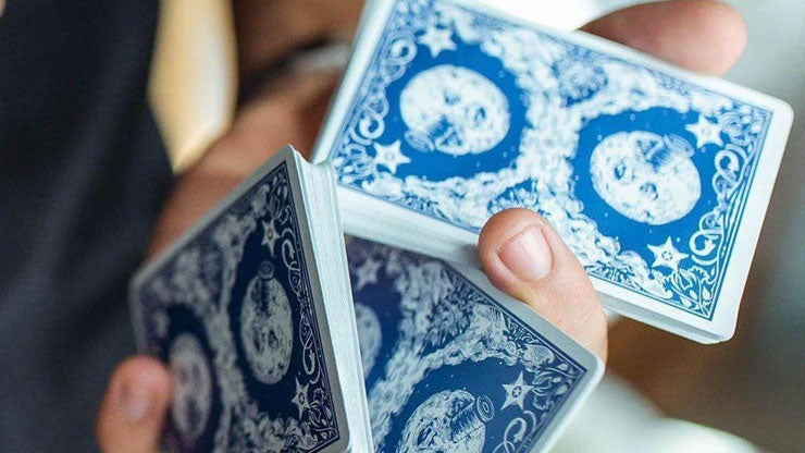 Les Melies Conquest Blue Playing Cards