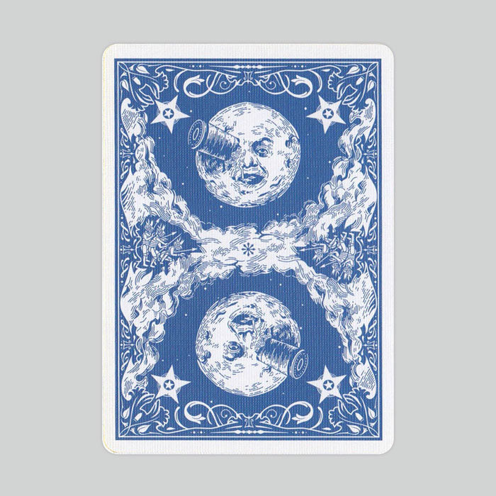 Les Melies Conquest Blue Playing Cards