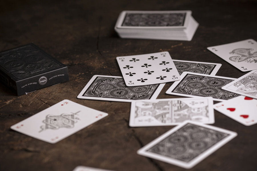 The MGCO Black Playing Cards